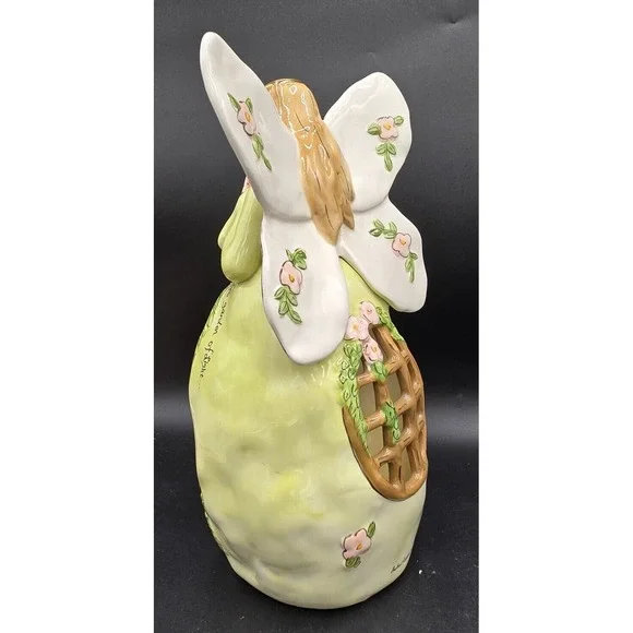 Blue Sky 2009 Sisters Are The Brightest Figure 12" Ceremic Floral Sibling Gift - Picture 5 of 16